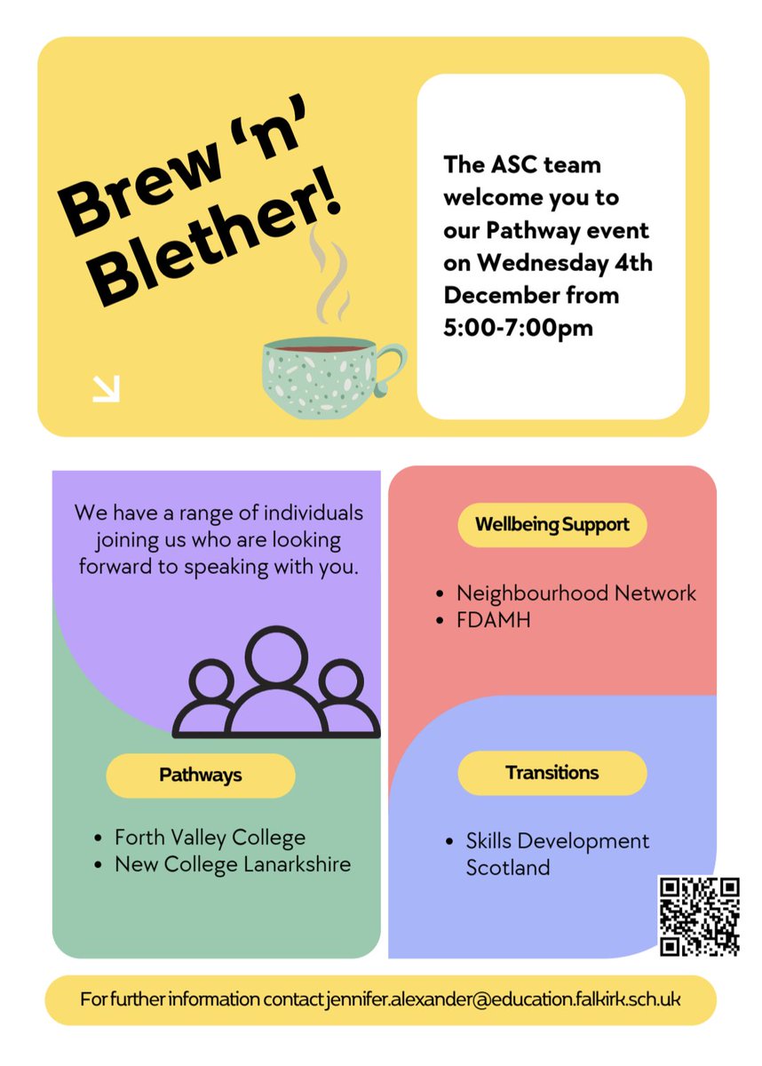 Donna Chalmers (@donnachalmers9) on Twitter photo Just home from <a href="/DennyHighSchool/">Denny High School</a> ASC "Brew n Blether". As a parent, the anxiety of knowing your ASN child is transitioning into adulthood is immense. This session has reassured me that there are services which can support after the safety of school has ended. ๐ซถ #prideofdenny Just home from <a href="/DennyHighSchool/">Denny High School</a> ASC "Brew n Blether". As a parent, the anxiety of knowing your ASN child is transitioning into adulthood is immense. This session has reassured me that there are services which can support after the safety of school has ended. ๐ซถ #prideofdenny