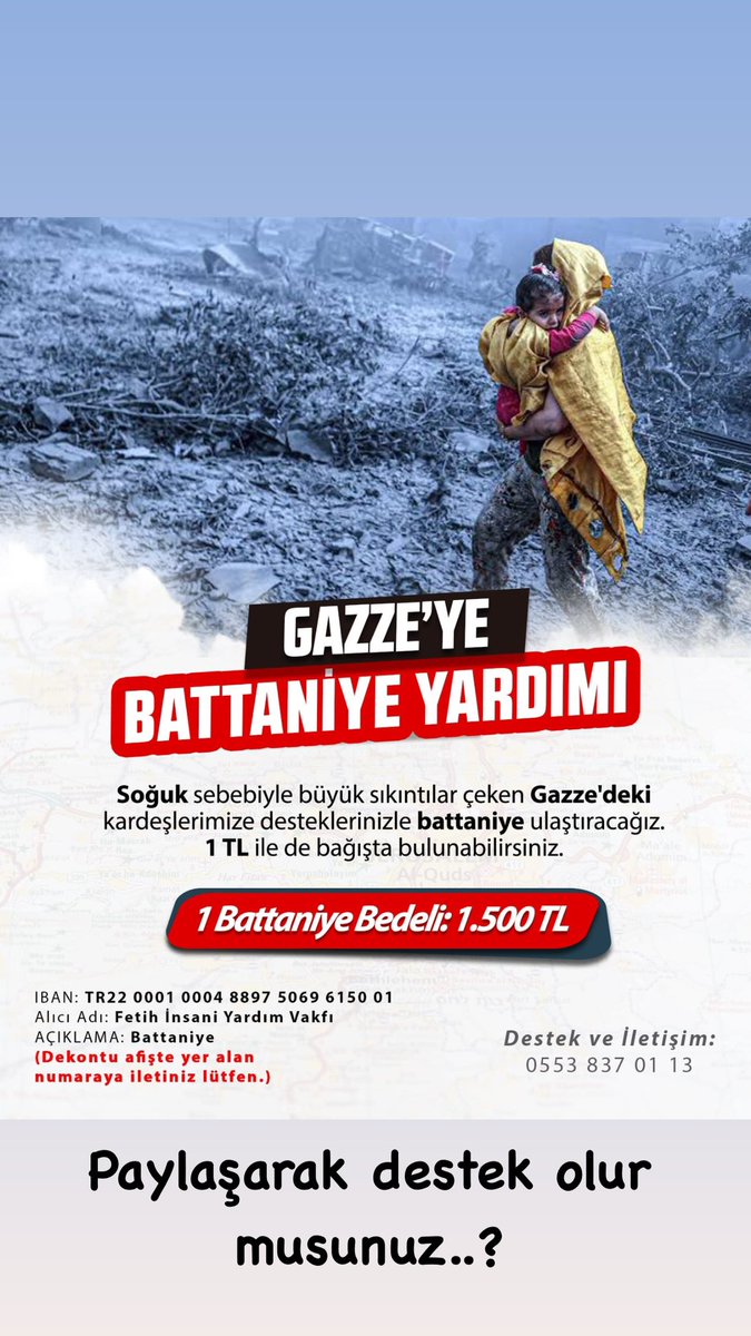 KudusMasasi's tweet photo. Paylaşarak destek olur musunuz..? https://t.co/7De0DYj8Cl