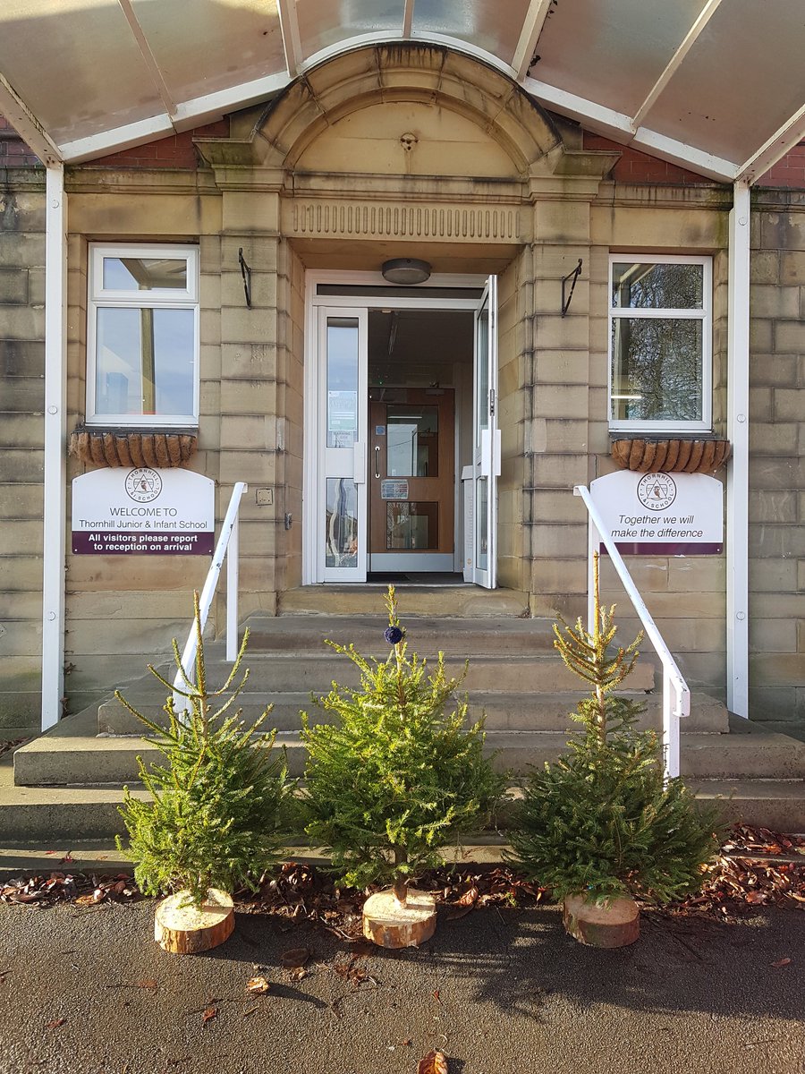 We are really grateful to Trinity Methodist Church in Mirfield for donating Christmas trees from their festival to share with our community. 😊🌲❤ #TeamTJI #community #care #share