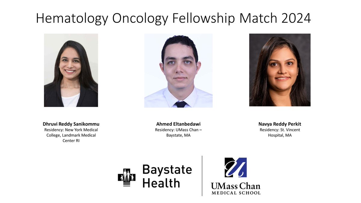 UMass Chan - Baystate Hematology Oncology (@baystatehemeonc) on Twitter photo As our fellowship expands from a small to medium sized program, we are delighted to welcome our new additions for 2025. Welcome to <a href="/baystatehemeonc/">UMass Chan - Baystate Hematology Oncology</a> <a href="/Baystate_Health/">Baystate Health</a> #HemeOnc #MatchDay2024 #Match2024 #MatchDay As our fellowship expands from a small to medium sized program, we are delighted to welcome our new additions for 2025. Welcome to <a href="/baystatehemeonc/">UMass Chan - Baystate Hematology Oncology</a> <a href="/Baystate_Health/">Baystate Health</a> #HemeOnc #MatchDay2024 #Match2024 #MatchDay