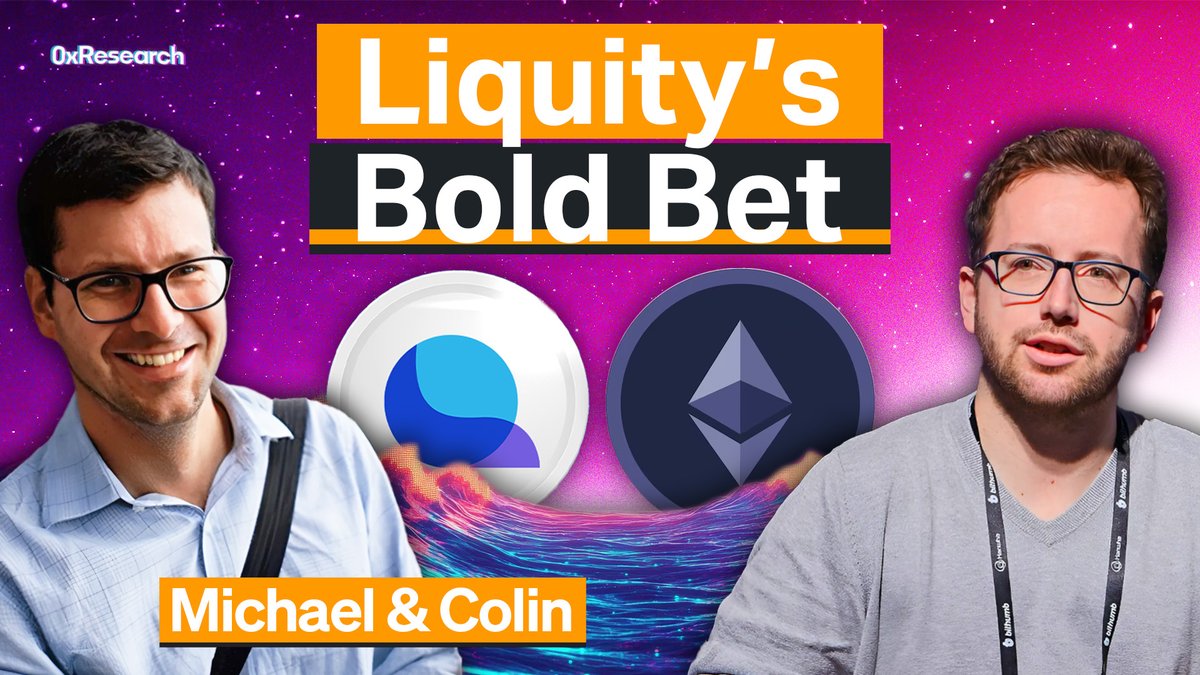 0xResearch (@0xresearch) on Twitter photo If you want to learn more about <a href="/LiquityProtocol/">Liquity</a>, check out our interview with <a href="/svobodamichael/">Michael Svoboda</a> and <a href="/colingplatt/">Colin Platt</a>! 📺
Links to the episode below ⬇️ If you want to learn more about <a href="/LiquityProtocol/">Liquity</a>, check out our interview with <a href="/svobodamichael/">Michael Svoboda</a> and <a href="/colingplatt/">Colin Platt</a>! 📺
Links to the episode below ⬇️