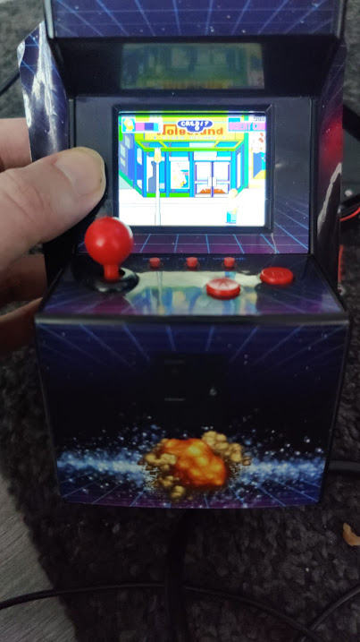 Looking back through some old photos and found this one of a mini "The Simpsons" arcade machine I was working on. Would be fun to finish it. #retro #arcade #Simpsons