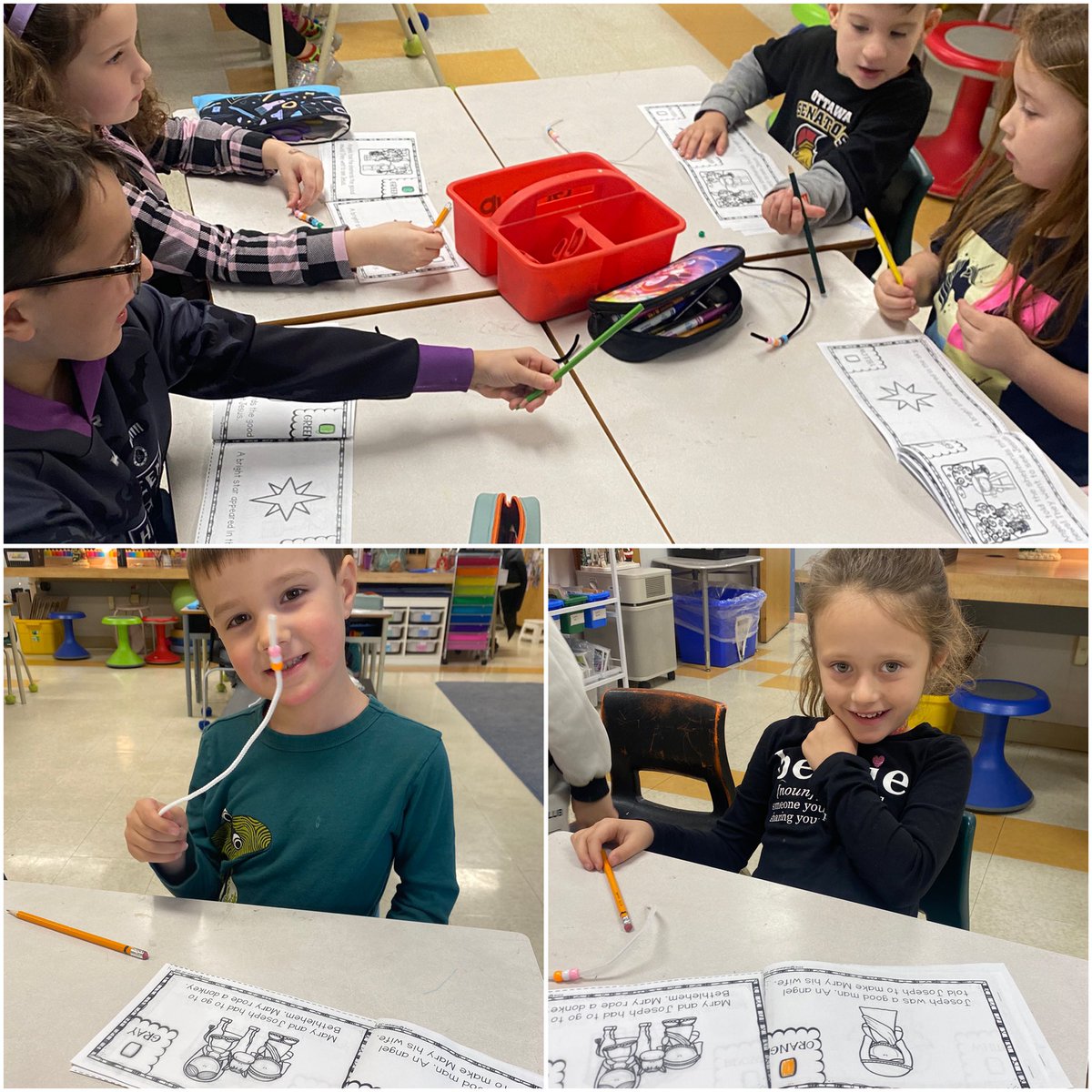 Mrs.Dalrymple (@mrs_dalrymple17) on Twitter photo In grade 1 we have been learning a lot about the Christmas Story. We summarized our learning by making special nativity bracelets. Each bead has a special meaning as a part of the story. The bell at the ends signals “Good News - the saviour is born!” <a href="/StMaryOCSB/">St. Mary School</a> #ocsbRE In grade 1 we have been learning a lot about the Christmas Story. We summarized our learning by making special nativity bracelets. Each bead has a special meaning as a part of the story. The bell at the ends signals “Good News - the saviour is born!” <a href="/StMaryOCSB/">St. Mary School</a> #ocsbRE