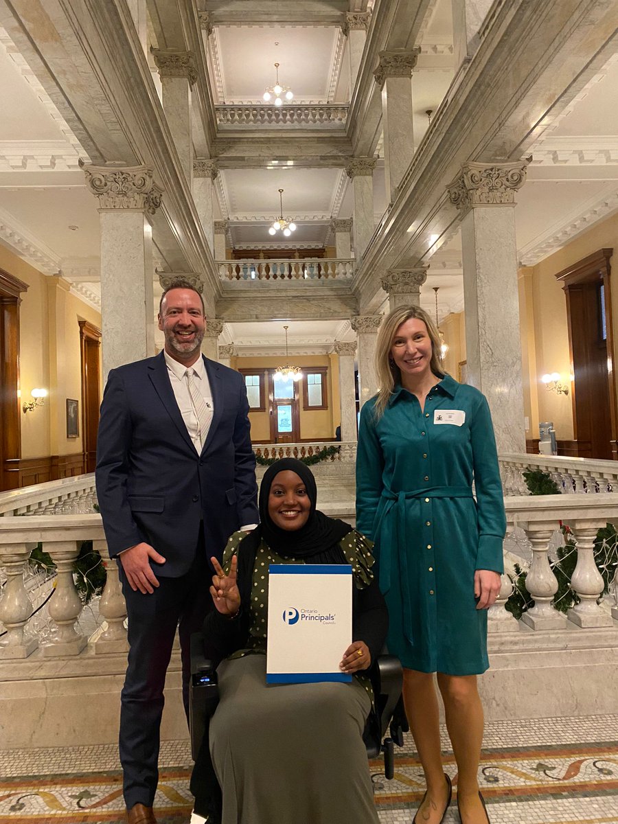 Earlier today, I met with <a href="/OPCouncil/">Ontario Principals' Council</a> to discuss the pressing challenges facing the broader education system in Ontario. The conversation highlighted the broader implications of funding restrictions over the past 5 years, which have contributed to declining educational quality.