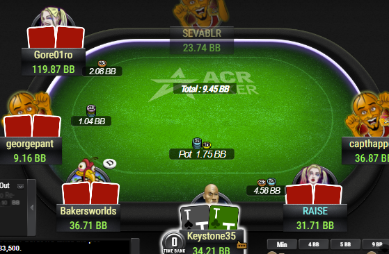 keystone3550's tweet photo. @ACR_POKER BB view is pretty f'ed right now https://t.co/j5qOgrGpJE