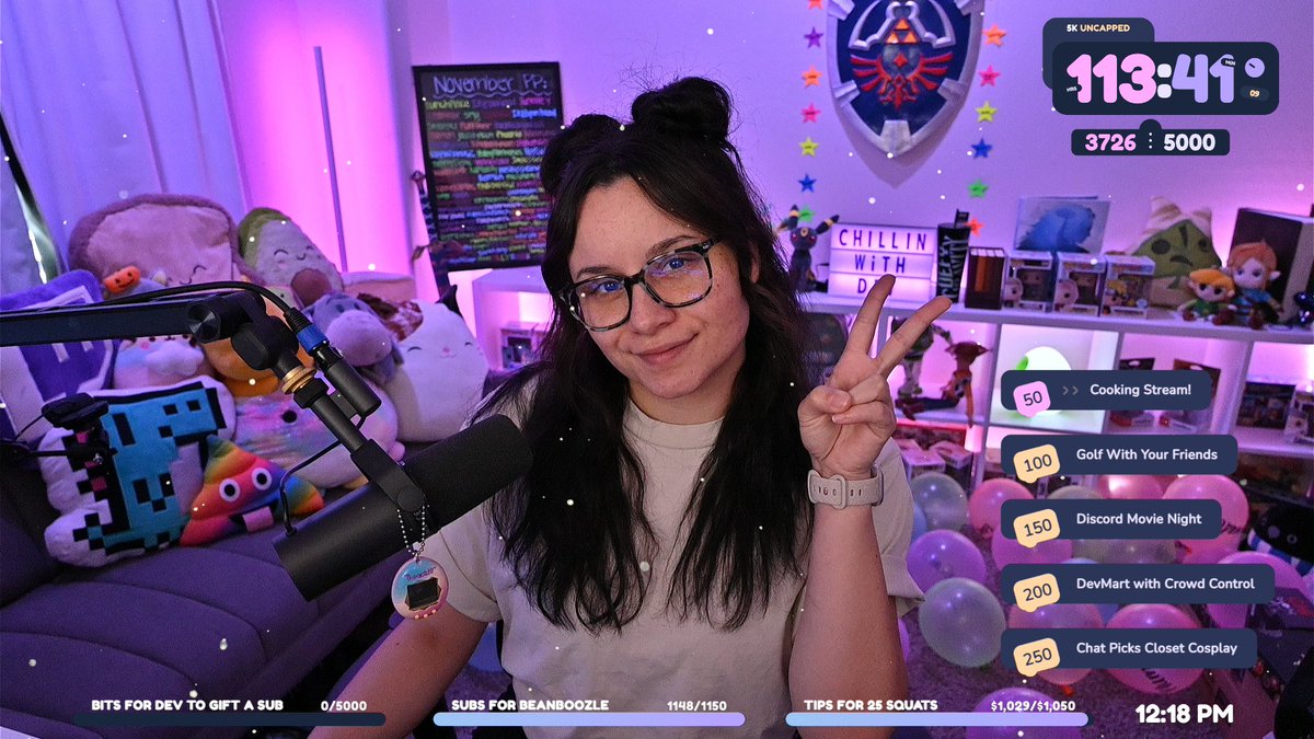 Oopsie forgot to say WE ARE LIVE for Day 25 of this UNCAPPED 5K Marathon Stream!

I am a bit sicky so we are playing the new DDLV update and having a nice cozy Wednesday 🥰

twitch.tv/chillinwithdev