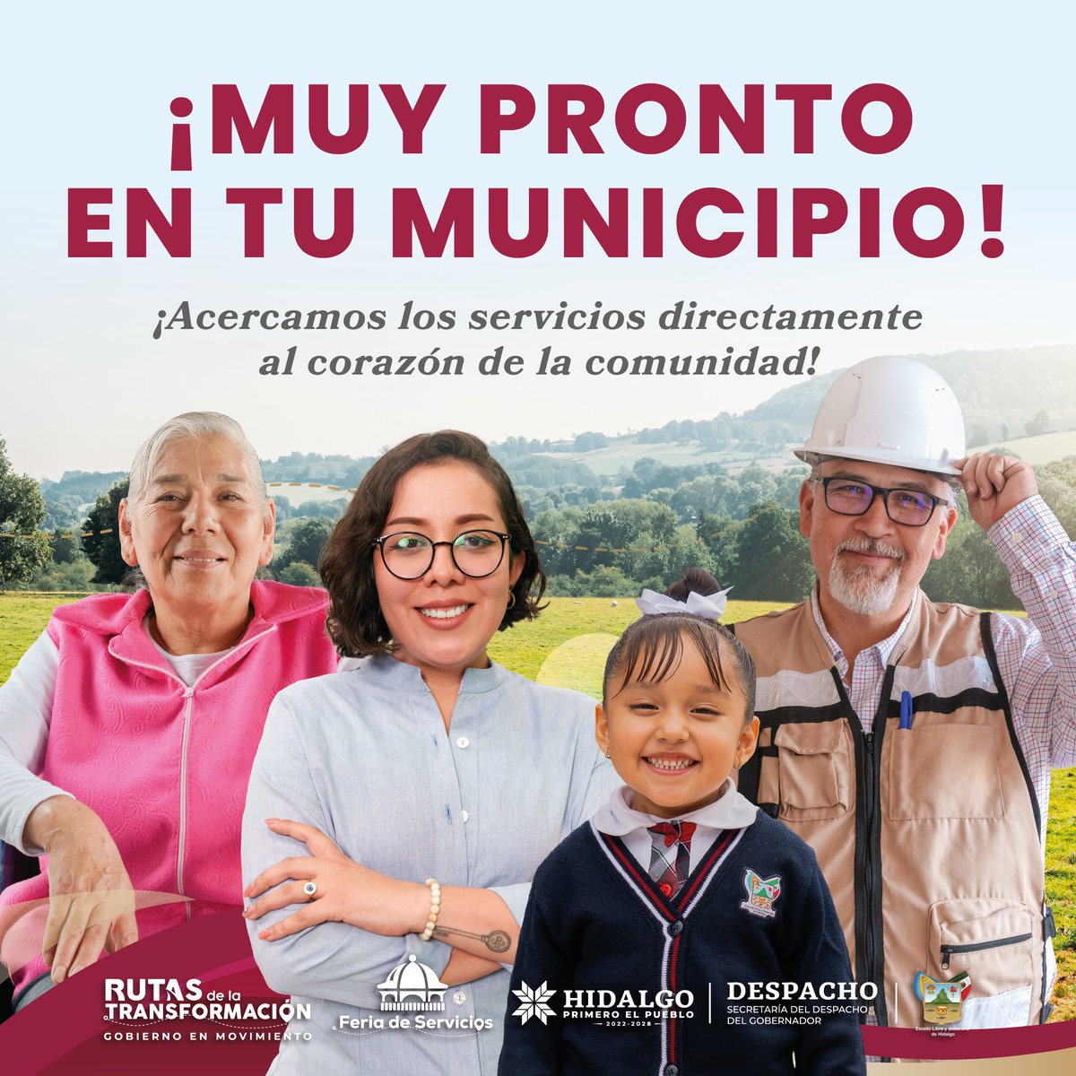 ¡Que no se te pase! 📷

Las #RutasDeLaTransformación siguen recorriendo el estado. Mantente pendiente para conocer cuándo estarán en tu municipio y aprovecha esta oportunidad para acercarte a los beneficios gratuitos para ti y tu familia. 📷