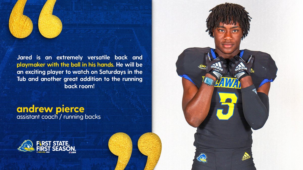 .<a href="/Coach_APierce/">Andrew Pierce</a> is excited to see <a href="/JaredPorter717/">Jared Porter</a> in the Blue &amp; Gold! 🗣️