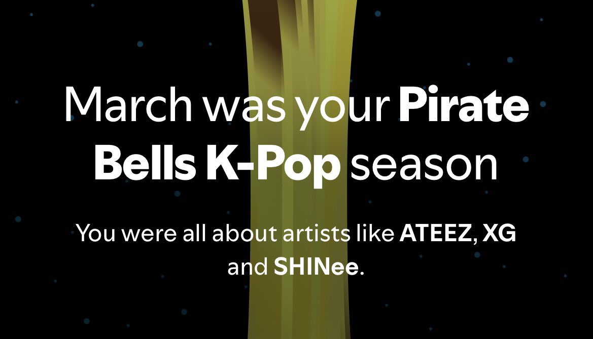 vanillavillla's tweet photo. Ah yesss pirate bells K-pop… I didn’t know they invented a genre for my sweet Ateez but good for me I guess ?! 🌟🏴‍☠️ https://t.co/OqpocZFHO5