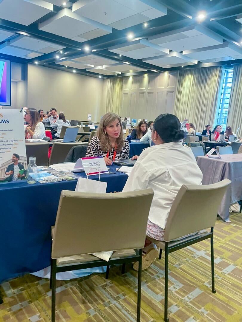 bauintdc's tweet photo. 🌍 December is a busy month for our team!
Our Director of Marketing will attend AIRC in Bellevue (Dec 4-7), while our Directors of Admissions from BAU & Mentora College head to ICEF in Miami (Dec 9-11).
Let’s connect to explore partnerships!
#AIRC2024 #ICEF2024 #BAUGlobal https://t.co/MoXJLp2mZh