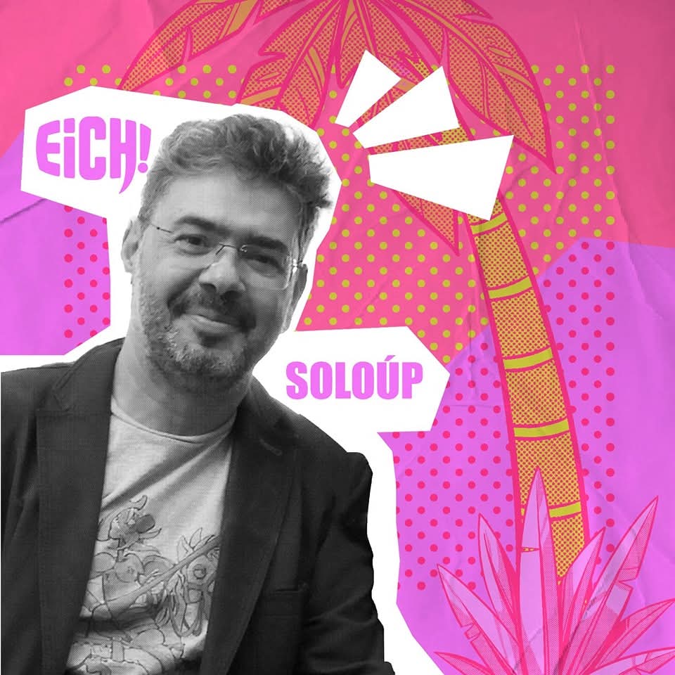 Con el EICH cada vez más cerca nos complace compartir qué uno de nuestros invitados para este año es Andonis Nicolópulos.  Creador de cómics, dibujante político y académico.