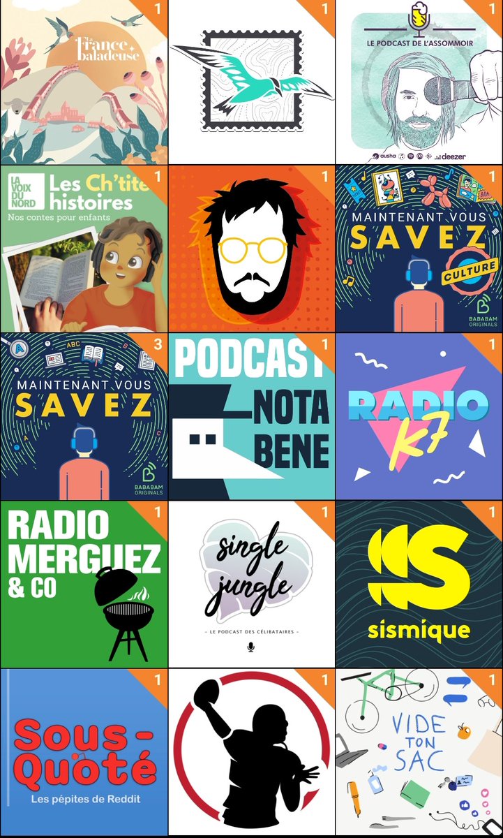 Journal des sorties de Podcast