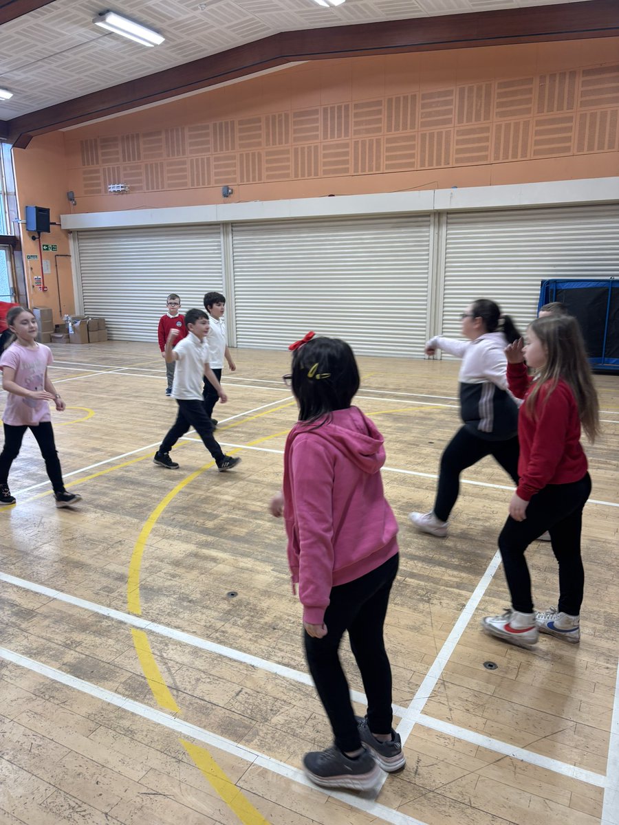 Mr Ledwidge taught us the Virginia Reel for our Christmas party on Monday! <a href="/MrLedwidgePE/">Mr Ledwidge</a>