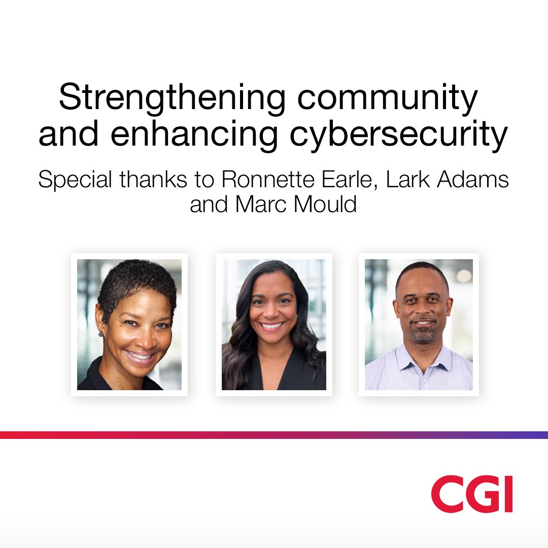 CGI_USFederal's tweet photo. At CGI, we uplift communities through partnerships. CGI recently hosted a #cybersecurity session, sharing insights and practical tips alongside our partners at @DCHBCU Alumni Alliance.
#LifeAtCGI #DCHBCUAlumniAlliance #Cybersecurity #NonProfitSupport #TechForGood https://t.co/hwUQzapD47
