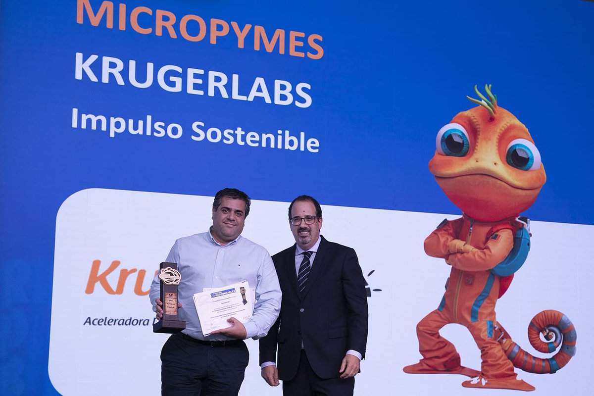 Ernesto Kruger #CelebraLaVida (@ernestokruger) on Twitter photo Grandes noticias, <a href="/kruger_labs/">KrugerLabs</a> ganó galardón internacional 🏆 en la edición de Los XV Premios Corresponsables en #España 🎉 gracias al compromiso con la responsabilidad social.
Aquí les comparto esta nota del Diario Europapress 📰 👉 lnkd.in/d3m-_NeV Grandes noticias, <a href="/kruger_labs/">KrugerLabs</a> ganó galardón internacional 🏆 en la edición de Los XV Premios Corresponsables en #España 🎉 gracias al compromiso con la responsabilidad social.
Aquí les comparto esta nota del Diario Europapress 📰 👉 lnkd.in/d3m-_NeV