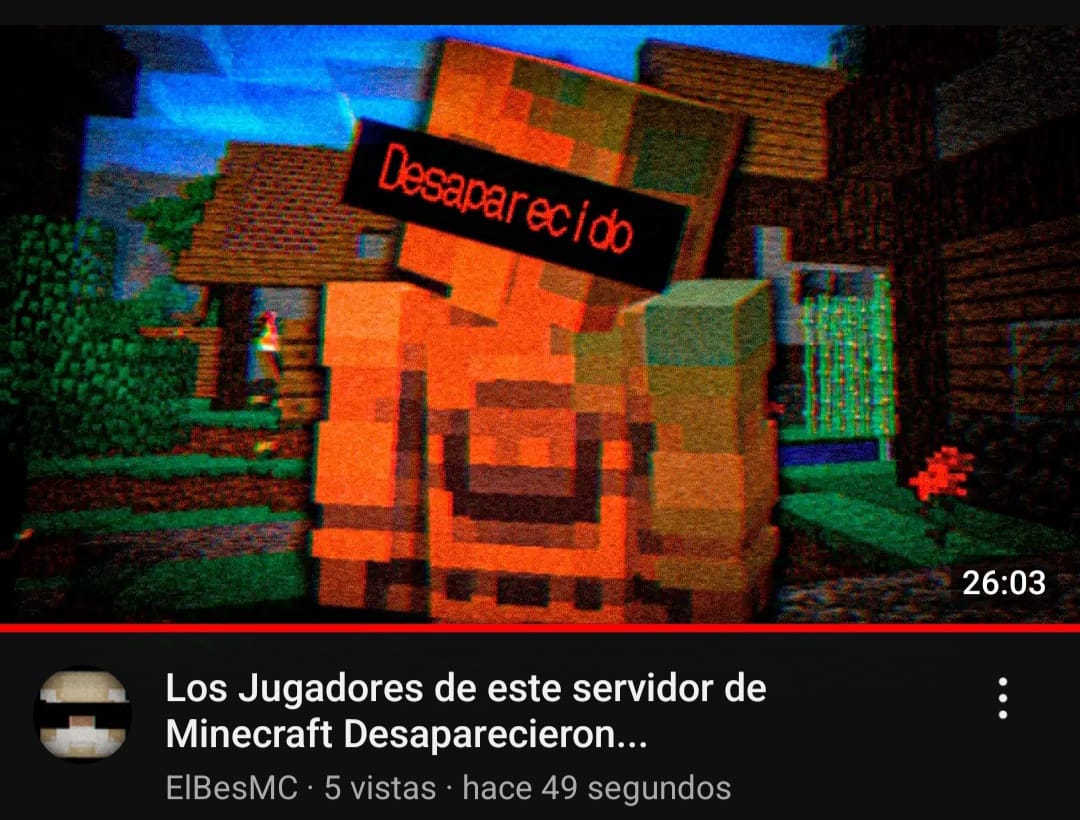 El servidor de Minecraft donde los jugadores desaparecen