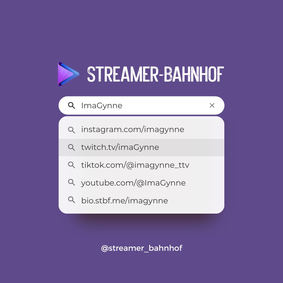 StreamerBahnhof's tweet photo. Wir stellen uns vor!

Hi, ich bin Gynne – oder einfach Gin, wie der Drink! :3 Ich bin 29 Jahre alt – jung genug, um naiv zu sein, aber alt genug, um es besser wissen zu müssen. Verplant und chaotisch? Absolut. Aber genau das macht den Spaß aus, oder? Als Hardcore-Nerd liebe ich alles rund um Dungeons and Dragons und das Marvel-Universum. Außerdem schlägt mein Herz für Horror – ja, ich habe einen Lieblingsdämon, und nein, ich verrate nicht, wer es ist! Ohne Kaffee geht bei mir gar nichts, der gehört einfach dazu. Wenn ihr hier jetzt unfassbare Gaming-Skills erwartet, muss ich euch leider enttäuschen. Dafür bekommt ihr bei mir jede Menge Chaos! Meine Maingames sind Valorant, Dead by Daylight, Dungeons and Dragons und natürlich Among Us. Wenn ihr Lust auf eine chaotisch-liebevolle Ecke im Internet habt, in der Kaffee, Horror und Nerdkram die Hauptrollen spielen, dann seid ihr bei mir genau richtig! ♥

#streamerbahnhof #stbf @Imagynne_ttv