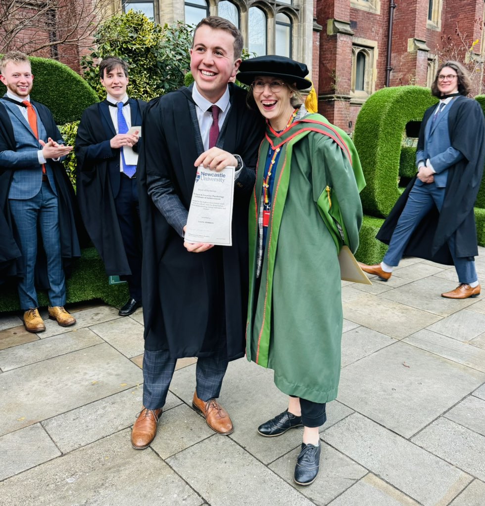 Dr Tracy Donachie, CPsychol, SFHEA, SEPiT (@tdona005) on Twitter photo Graduation Day for 2023-2024 cohort for MSc Sport& Exercise Psychology!
Congratulations to our award winners James &Laurie, Lewis for the wonderful graduation speech, and the group for their hard work! <a href="/MaxJStone/">Max Stone</a> <a href="/DM_SportPsych/">Dan Martin</a> <a href="/NewcastlePsych/">Newcastle Psychology</a> <a href="/UniofNewcastle/">Newcastle University</a> #sportpsychology Graduation Day for 2023-2024 cohort for MSc Sport& Exercise Psychology!
Congratulations to our award winners James &Laurie, Lewis for the wonderful graduation speech, and the group for their hard work! <a href="/MaxJStone/">Max Stone</a> <a href="/DM_SportPsych/">Dan Martin</a> <a href="/NewcastlePsych/">Newcastle Psychology</a> <a href="/UniofNewcastle/">Newcastle University</a> #sportpsychology