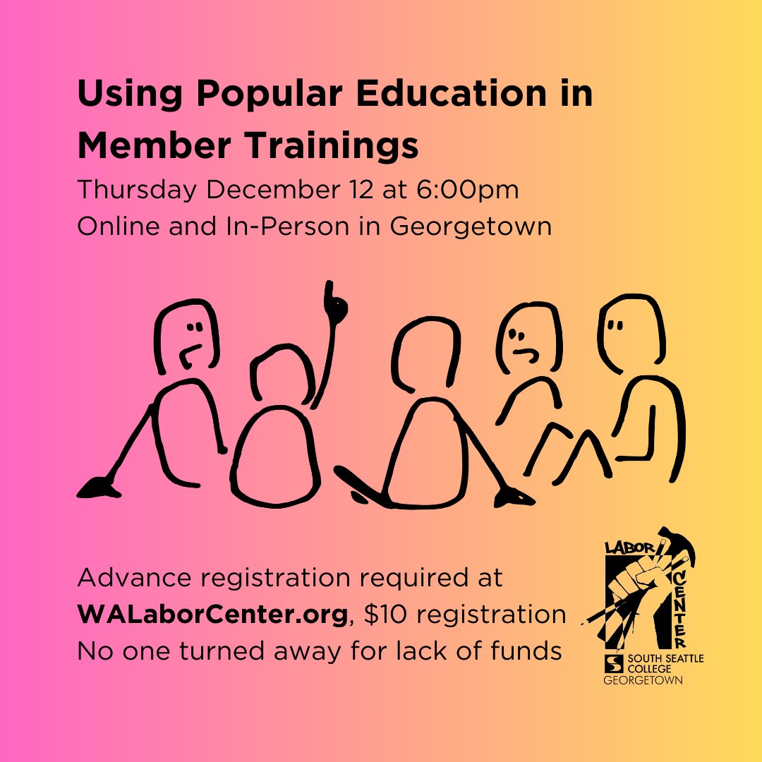 WA Labor Education and Research Center tweet media