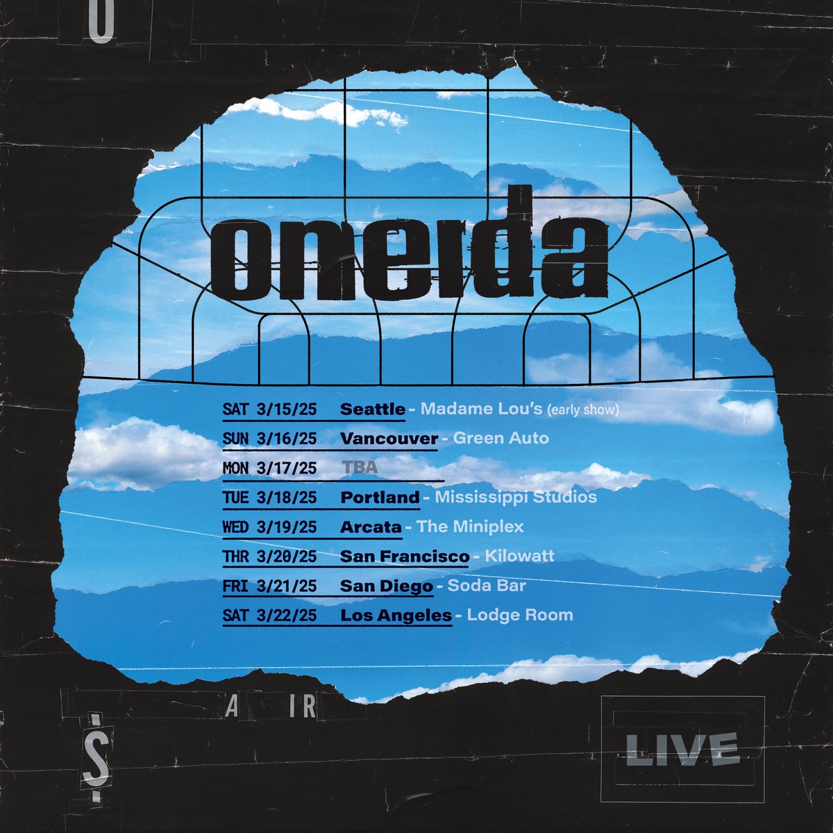 WEST COAST TOUR IS ON! March 2025