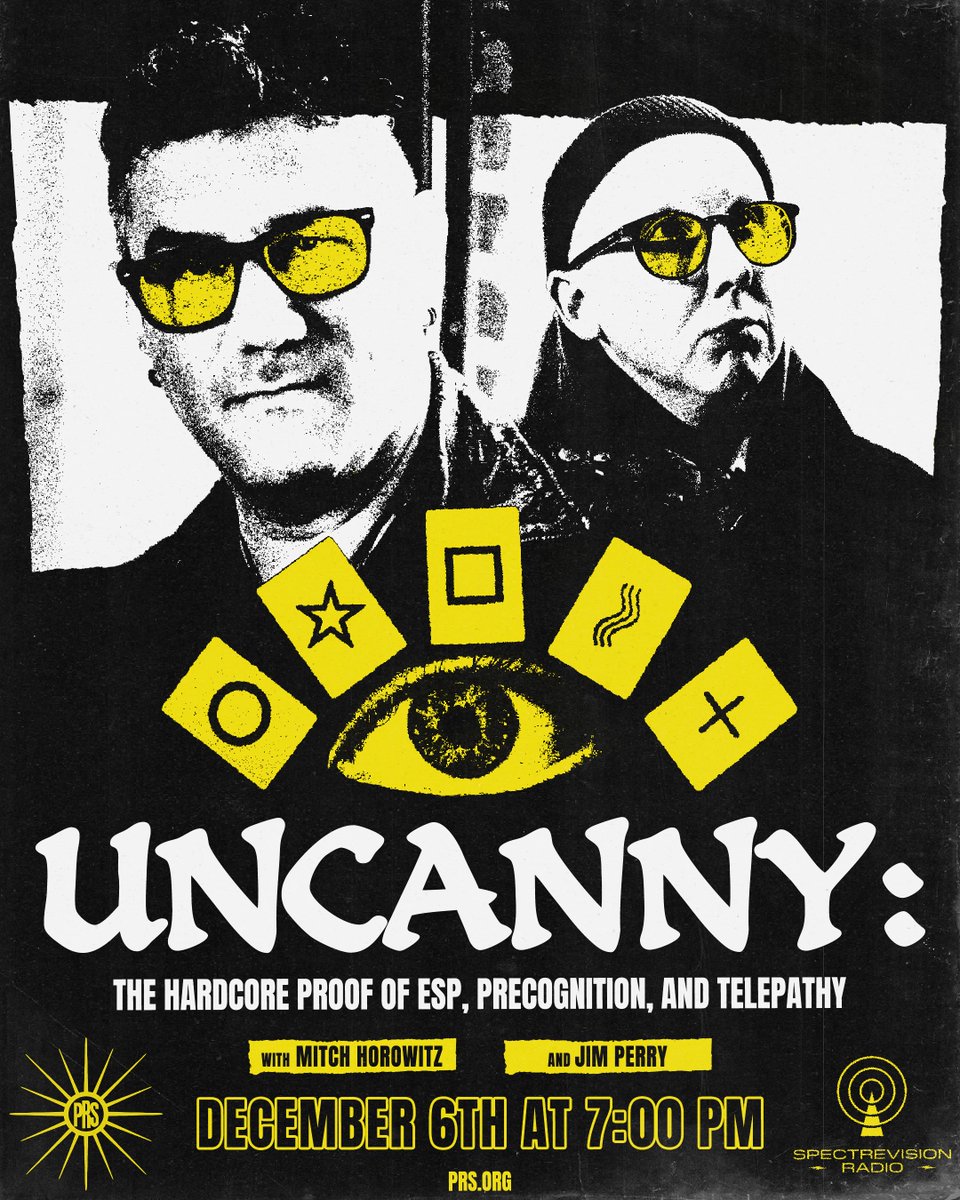 ⚡️Back in...Yellow⚡️Join <a href="/ItsJimPerry/">Jim Perry</a> and me Friday @prs_org!: eventbrite.com/e/uncanny-the-… <a href="/spectresignal/">SpectreVisionRadio</a> <a href="/SpectreVision/">SpectreVision</a>  @JonMcEdward