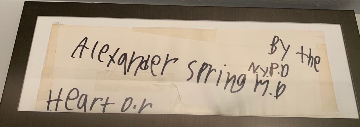 Alexander M. Spring, MD (@springmd) on Twitter photo In the months that followed 9/11, when I was 6 years old, I made this placard that now hangs in my grandmaβs house. A short 23 years of education and training later... I can finally say I am going to be a <a href="/MonteHeart/">Montefiore Heart</a> doctor and a #MonteLifer! <a href="/EinsteinDeptMed/">Montefiore Einstein Department of Medicine</a> <a href="/montefioreIM/">Moses-Weiler Internal Medicine Residency</a> In the months that followed 9/11, when I was 6 years old, I made this placard that now hangs in my grandmaβs house. A short 23 years of education and training later... I can finally say I am going to be a <a href="/MonteHeart/">Montefiore Heart</a> doctor and a #MonteLifer! <a href="/EinsteinDeptMed/">Montefiore Einstein Department of Medicine</a> <a href="/montefioreIM/">Moses-Weiler Internal Medicine Residency</a>