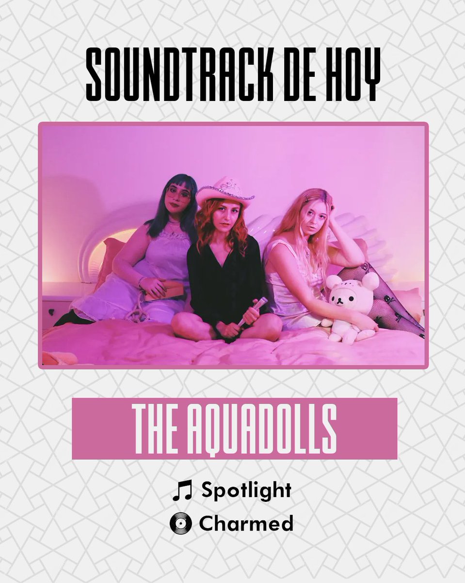 Coyotes Football Club ๐บ๐ฒ๐ฝ (@coyotesfootbal) on Twitter photo Soundtrack del partidoโค๏ธโ๐ฅ
Desde California, The Aquadolls.๐บ๐ธ
Influenciadas por los icรณnicos sonidos californianos, fusionan surf, garage, punk, acompaรฑados por letras irรณnicas y armoniosas voces. ๐ฉท
Si quieres oรญr sus rolas, estรกn en historias de IG y al MT.
#PintatedeCoyote๐บ Soundtrack del partidoโค๏ธโ๐ฅ
Desde California, The Aquadolls.๐บ๐ธ
Influenciadas por los icรณnicos sonidos californianos, fusionan surf, garage, punk, acompaรฑados por letras irรณnicas y armoniosas voces. ๐ฉท
Si quieres oรญr sus rolas, estรกn en historias de IG y al MT.
#PintatedeCoyote๐บ