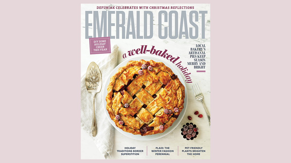 Hot off the press and fresh out the oven — the latest issue has arrived! In this year’s holiday edition, you’ll find homemade pies, Hanukkah recipes, holiday celebrations, Christmas crafts, winter plaid styles, local arts, and much more. emeraldcoastmagazine.com/digital-editio…
📸: Jack Gardner