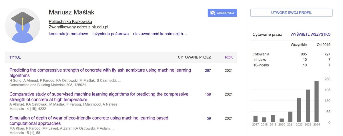 AndrzejDzienia's tweet image. Czy karierę w nauce można robić w każdym wieku? 
Pewien Profesor, zdobywca grantu Opus z #NCN pokazuje że tak 😀

Wystarczy znaleźć odpowiednich, światowych współpracowników...
A czy Ty nabiłbyś Hirsha 50 w 5 lat? To po prostu za mało pracujesz! Infrastruktura nie jest problemem.