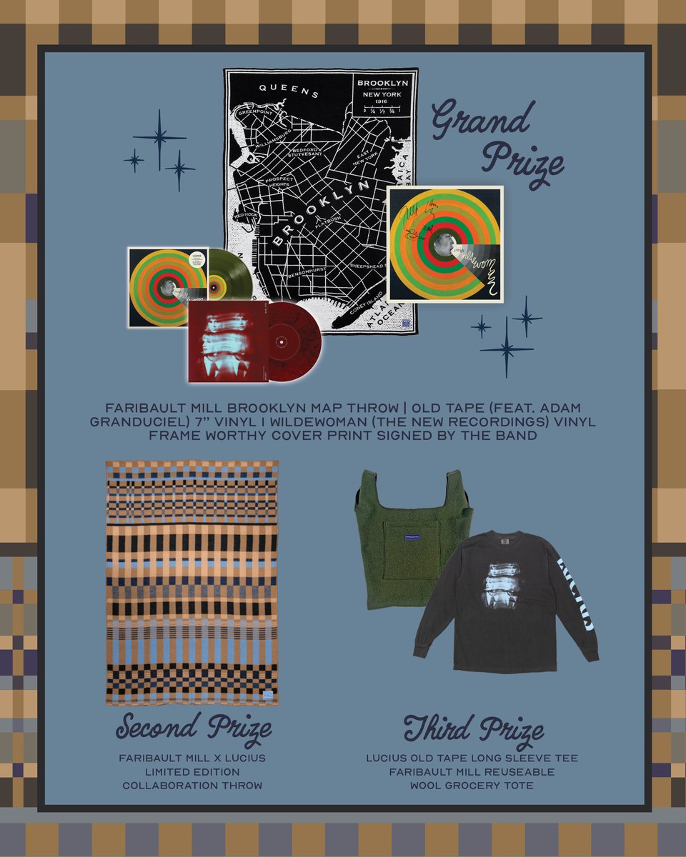 THE C❄️❄️LEST GIVEAWAY OF THE SEASON! @Faribaultmill has teamed up with <a href="/ilovelucius/">Lucius</a>  for one last giveaway before the holidays! Enter now and learn more about the THREE prizes at this link: shorturl.at/hTpJC | Giveaway ends Monday, December 9th