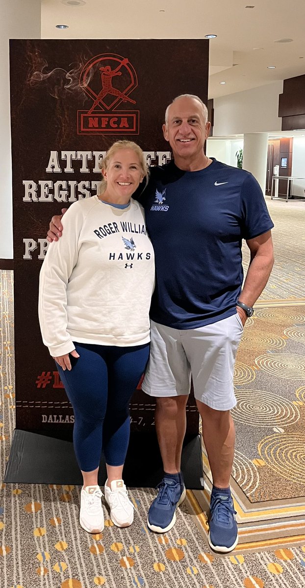 Coach C and Coach Chaiy are in Dallas this week <a href="/NFCAorg/">National Fastpitch Coaches Association</a> convention with coaching peers from all over the country to share ideas and continue to grow our game.  🦅🥎
