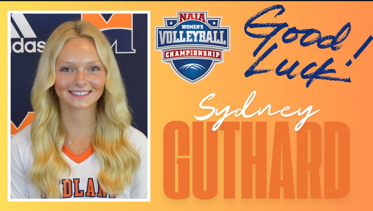 Good luck Syd! ❤️🏐💙