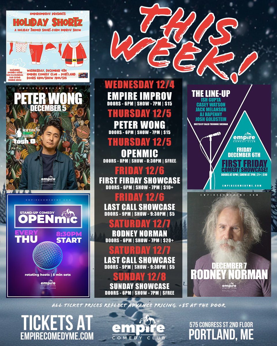 Empire Comedy Club tweet media