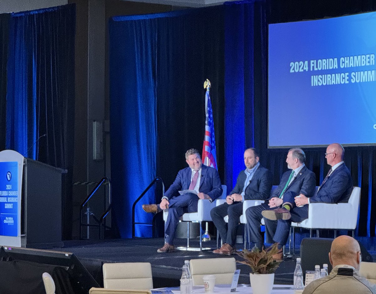 thePRmaven's tweet photo. Great seeing Josh Aubuchon (@jda007) of @DACFLtweets in action as a moderator at the @FLChamber #InsuranceSummitFL. 🤩 https://t.co/1qiKk0RAvw