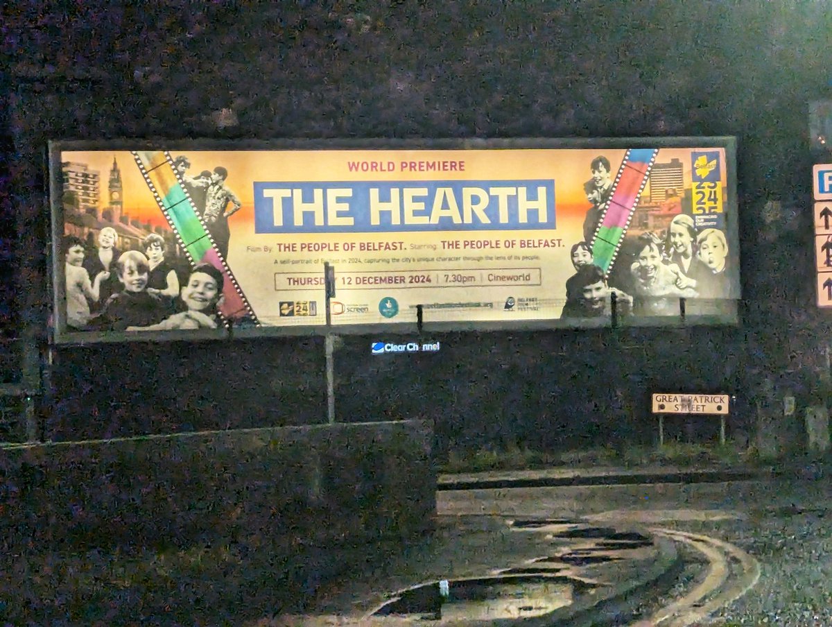 The glow of #thehearth brightening up that dreary evening.... #belfast2024 <a href="/belfastcc/">Belfast City Council</a>
<a href="/NIScreen/">Northern Ireland Screen</a> <a href="/HeritageFundNI/">The National Lottery Heritage Fund NI</a> thehearth.eventive.org/schedule/6745b…