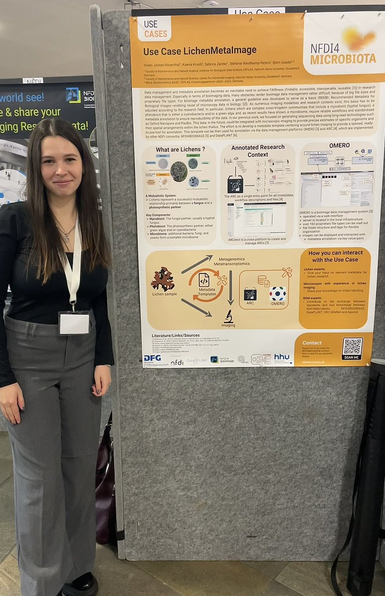 Vivien Joisten-Rosenthal (@vivienrose32898) on Twitter photo The first day was a lot of fun presenting our new Use Case LichenMetaImage, a collaborative approach of <a href="/nfdi4bioimage/">NFDI4BIOIMAGE</a> <a href="/nfdi4plants/">DataPLANT</a> and <a href="/NFDI4Microbiota/">NFDI4Microbiota 🦠 🧬 💻</a>, at the NFDI4Microbiota conference in Leipzig ! The first day was a lot of fun presenting our new Use Case LichenMetaImage, a collaborative approach of <a href="/nfdi4bioimage/">NFDI4BIOIMAGE</a> <a href="/nfdi4plants/">DataPLANT</a> and <a href="/NFDI4Microbiota/">NFDI4Microbiota 🦠 🧬 💻</a>, at the NFDI4Microbiota conference in Leipzig !