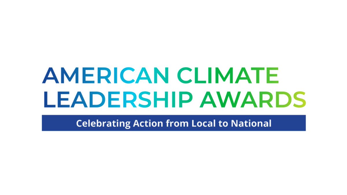 Boost your chances of winning a share of over $200K in cash awards! Thinking about applying for the American Climate Leadership Awards? Join us TODAY at 12 PM PT / 3 PM ET for a live info session on Zoom. Get guidance from our team for your application: buff.ly/4fZqufv