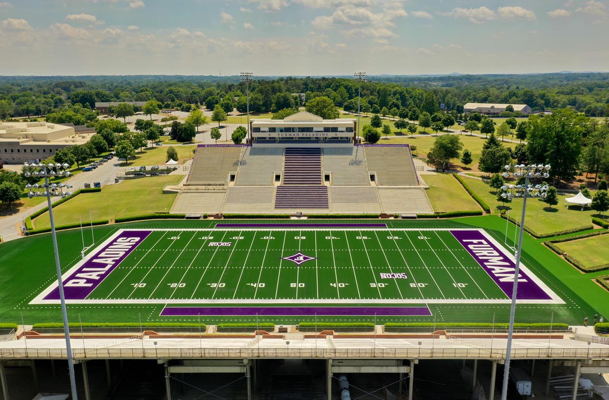 Nick Verna (@coachnickverna) on Twitter photo Looking for a great place to live, play college football, and get a great education?
Check out Furman University! Located in Greenville, South Carolina!
Great Undergraduate and Graduate programs. Check Furman out!
<a href="/PaladinFootball/">Furman Football</a> Looking for a great place to live, play college football, and get a great education?
Check out Furman University! Located in Greenville, South Carolina!
Great Undergraduate and Graduate programs. Check Furman out!
<a href="/PaladinFootball/">Furman Football</a>