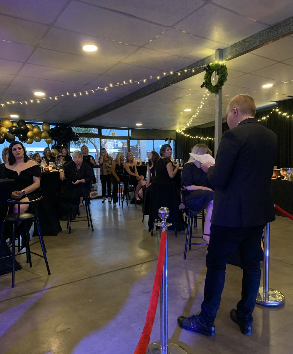 What a FANTASTIC night! A legendary Christmas Party in aid of <a href="/MaranathaCare/">Maranatha Care Children</a> in #Gqeberha - we're SO grateful Leanda, thanks for inviting me to say some words 🙏 So special to be joined tonight by <a href="/BuliG/">Buli G</a> - here's to everything that has been invested in our #maranatha children 🌟