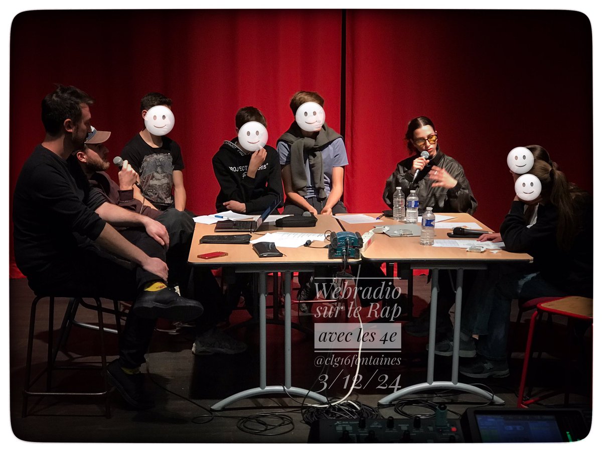 Le #podcast “RD-16” n•1 (#Rap des 16), enregistré par les #élèves de #4e du #college des 16 fontaines, pour 1 projet avec <a href="/Muzikazak/">Muzikazak</a> <a href="/TandemSMAC/">Tandem SMAC</a> , l’artiste <a href="/dariodellanoce_/">Dario Della Noce</a> et #webradio Active !

radio-active.net/podcast-685-rd… 

#peac #passculture #profdoc
<a href="/CardieNice/">CardieNice</a> <a href="/DAAC_nice/">DAAC-Nice</a>