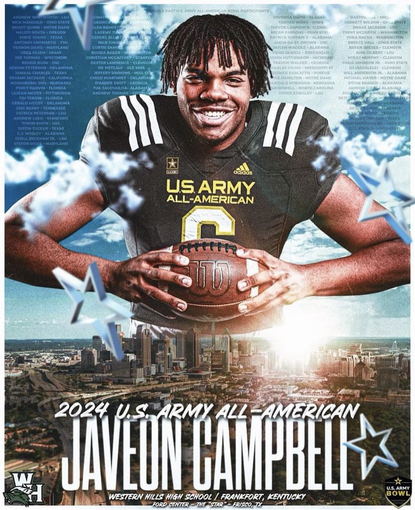 Simon Vanderpool (@coachvanderpool) on Twitter photo Special moment today! A kid just walking the halls and not even playing football 2 years ago!
Thank you to the Campbell family for entrusting myself along with our staff for the opportunity to coach their son.
The best is yet to come! #BBN <a href="/JaveonCampbell/">Javeon Campbell</a> <a href="/UKFootball/">Kentucky Football</a> Special moment today! A kid just walking the halls and not even playing football 2 years ago!
Thank you to the Campbell family for entrusting myself along with our staff for the opportunity to coach their son.
The best is yet to come! #BBN <a href="/JaveonCampbell/">Javeon Campbell</a> <a href="/UKFootball/">Kentucky Football</a>