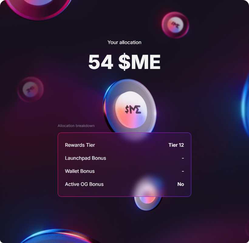 allowlist's tweet photo. beklenen haber gelmiş.. çok iddialı değildim beklentimi karşıladı.. $ME kazanan herkese hayırlı olsun.. #magiceden #magicedenwallet #wallet https://t.co/KcZ2yJniJZ