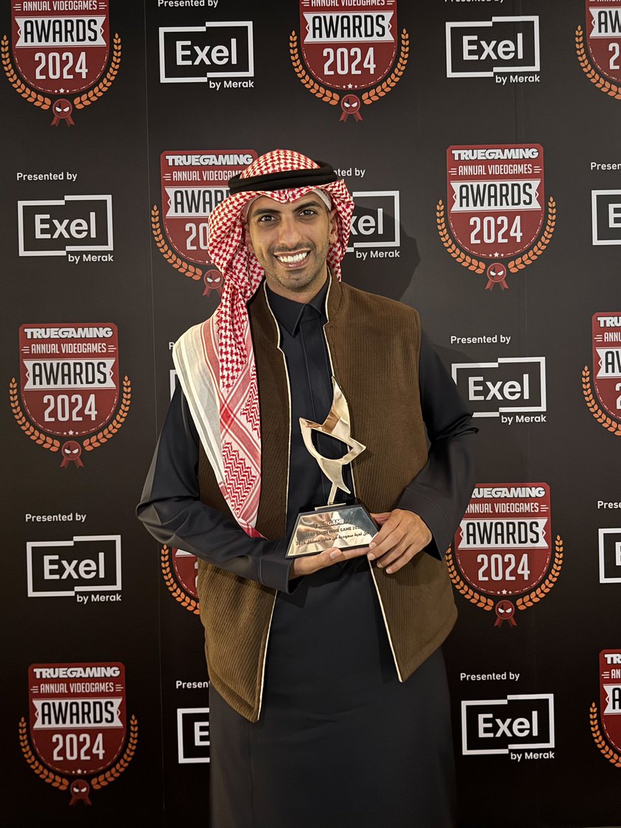Drth7's tweet photo. الحمدلله لعبتي ( خالة فاطمة ) فازت ب افضل لعبة سعودية من مطور مستقل من @TrueGaming 😍🔥

شكراً على دعمكم, هذا من فضل ربي ثم انتم 🤍 https://t.co/pYeYFUfCEz