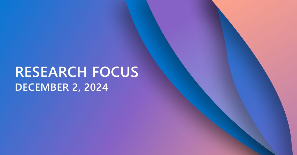 Microsoft Research tweet media