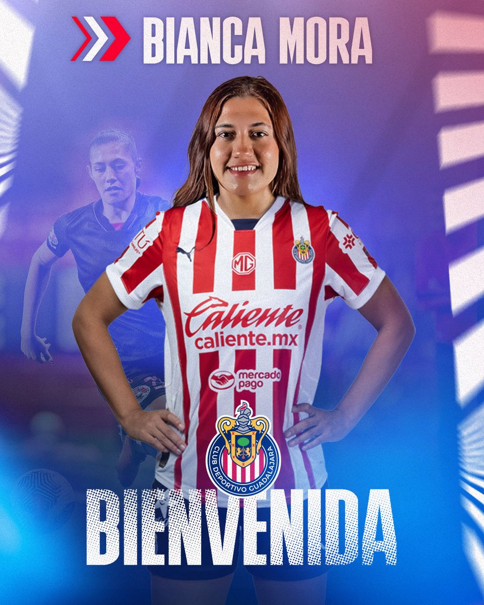 Chivas Femenil (@chivasfemenil) on Twitter photo 🦾 ¡A REFORZAR LA ZAGA ROJIBLANCA, BIANCA! 🇦🇹
⚔️ La jerarquía aérea, fortaleza y seguridad de <a href="/beeeyanka/">Bianca Mora 🐝</a> blindarán la defensiva del Rebaño 🐐
📝 Toda la información sobre su llegada 👉🏼 bit.ly/4ghisPh 🔥 🦾 ¡A REFORZAR LA ZAGA ROJIBLANCA, BIANCA! 🇦🇹
⚔️ La jerarquía aérea, fortaleza y seguridad de <a href="/beeeyanka/">Bianca Mora 🐝</a> blindarán la defensiva del Rebaño 🐐
📝 Toda la información sobre su llegada 👉🏼 bit.ly/4ghisPh 🔥