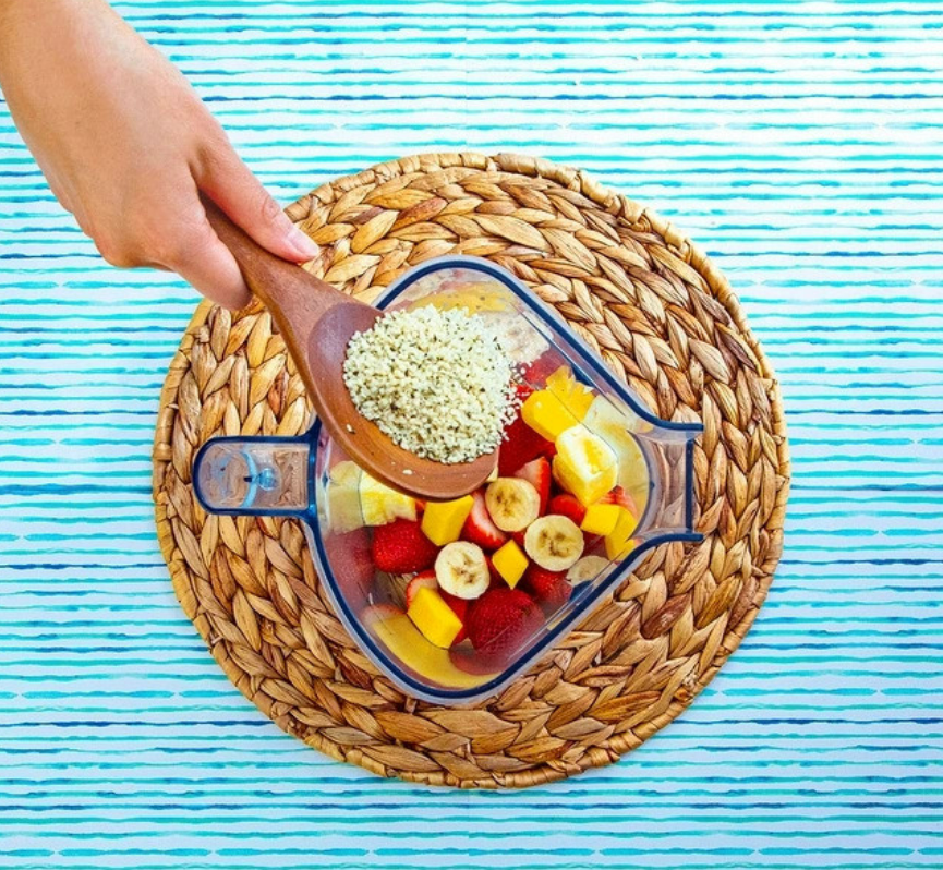 Did you know hemp hearts can play a vital role in heart health?⁠ ⁠Protect your thumper with our hemp hearts Super Booster. Visit your local <a href="/boosterjuice/">Booster Juice</a> today!💜🥤