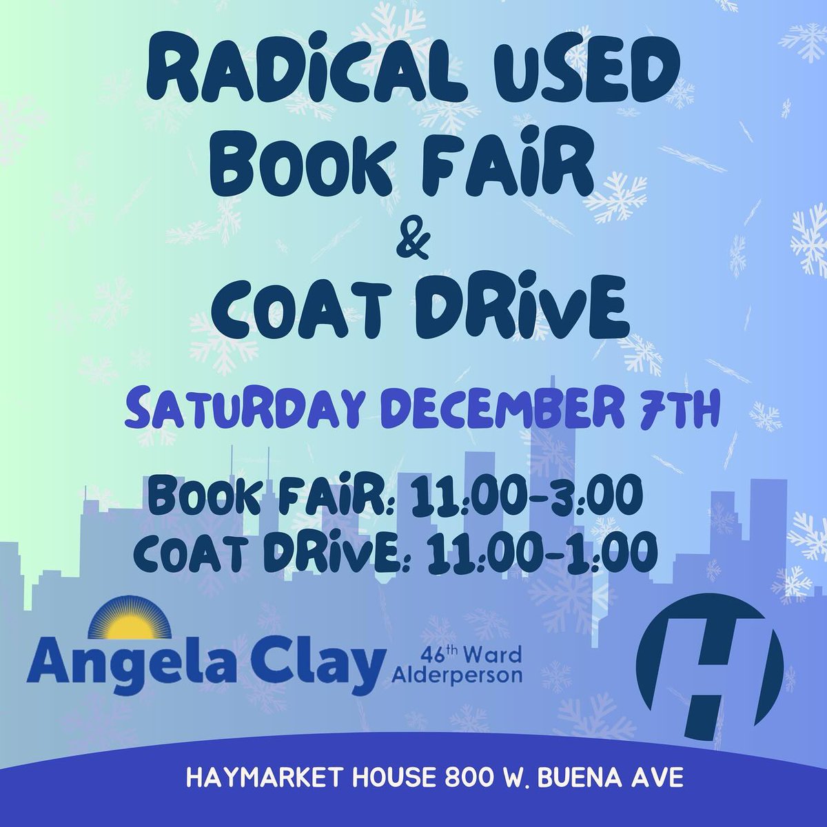 RaiseTheFloor's tweet photo. Catch us at this weekend at the Radical Used Book Fair (indoor edition)❄️📚🧣 Register here: https://t.co/yAiPHSbfto https://t.co/dSEdQkkdav