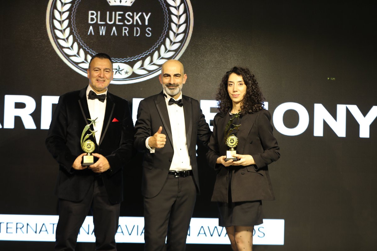 🌟 #BlueskyAwards2024 🌟A night to remember at ISG Sabiha Gökçen Airport Hotel, celebrating the best in aviation!
✨ Sponsors: Maiden Flight Tech, Tailwind Airlines,

🎉 Thank you to all who made it unforgettable! See you in 2025! #AviationAwards #ExcellenceInAviation