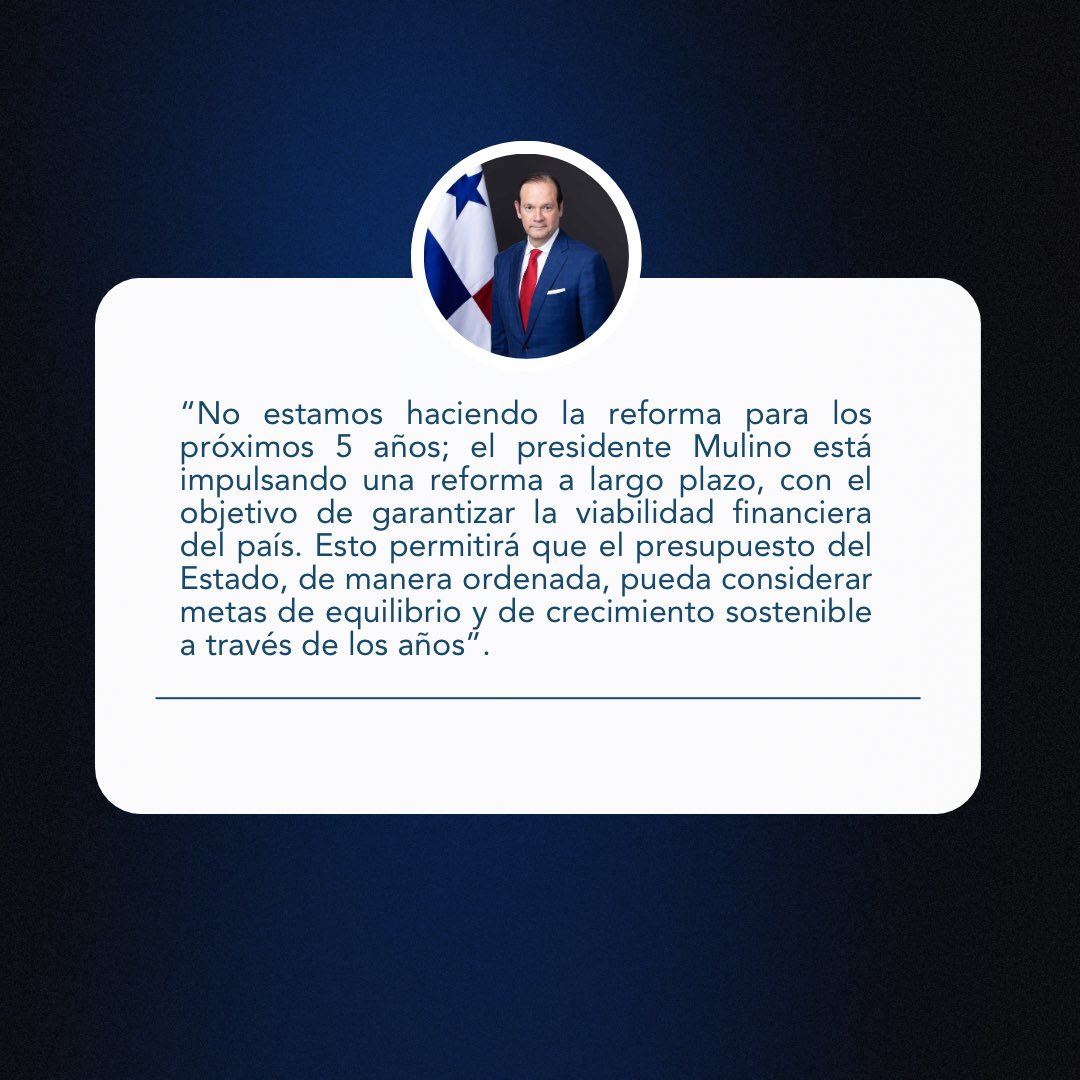 javierachapma's tweet image. 📑En referencia a las reformas de la Caja de Seguro Social.