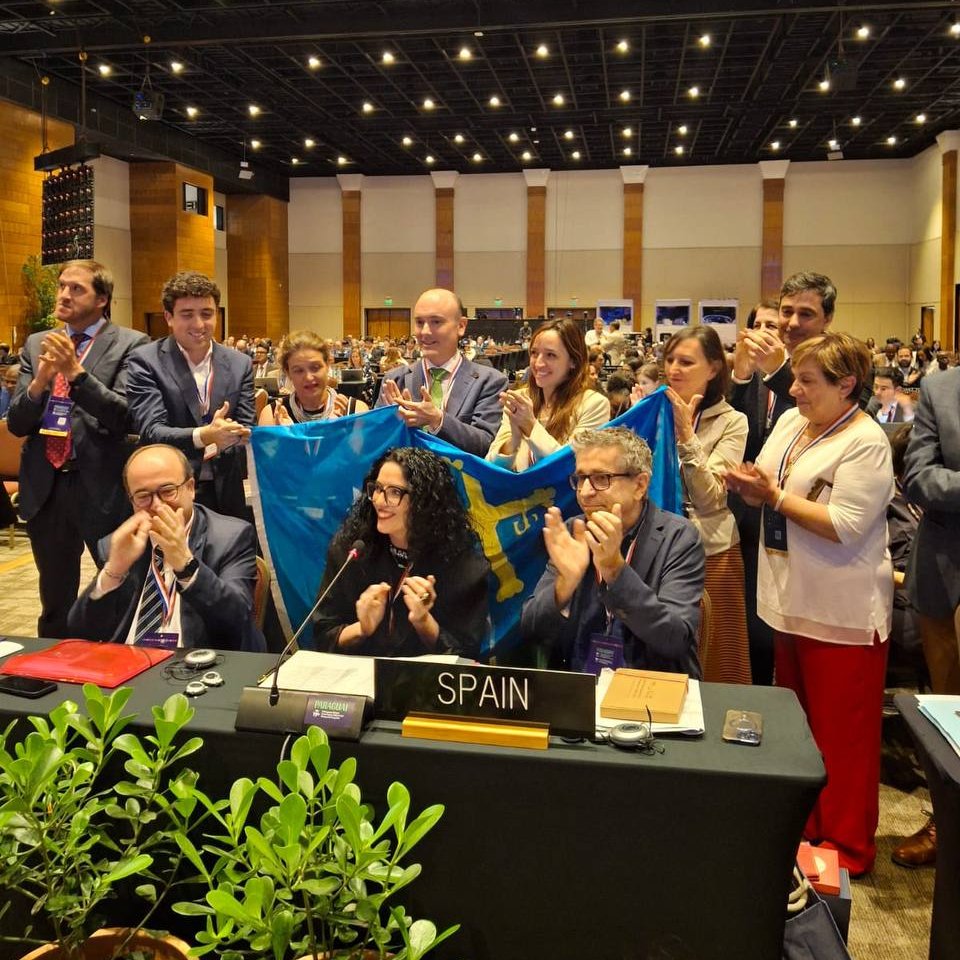 📢 La <a href="/UNESCO_es/">UNESCO en español 🏛️#Educación #Ciencia #Cultura</a> declara la ‘Cultura sidrera asturiana’ como Patrimonio Cultural Inmaterial de la Humanidad 
 
🌐 Así se ha decidido en la sesión del Comité Intergubernamental de Salvaguardia del Patrimonio Cultural Inmaterial reunido esta semana en Asunción (Paraguay)